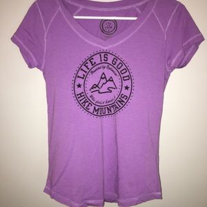 Life is good shortsleeve tee